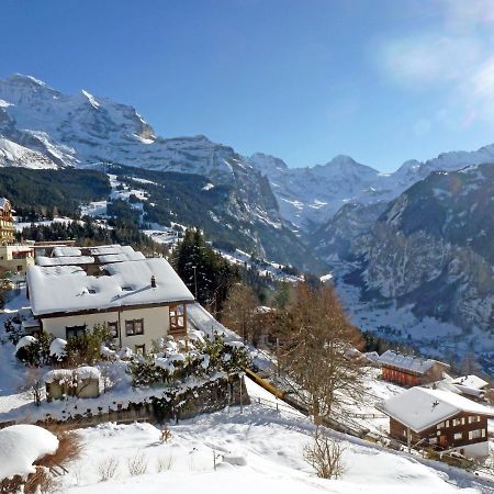 Apartment Gertsch Wengen Exterior foto