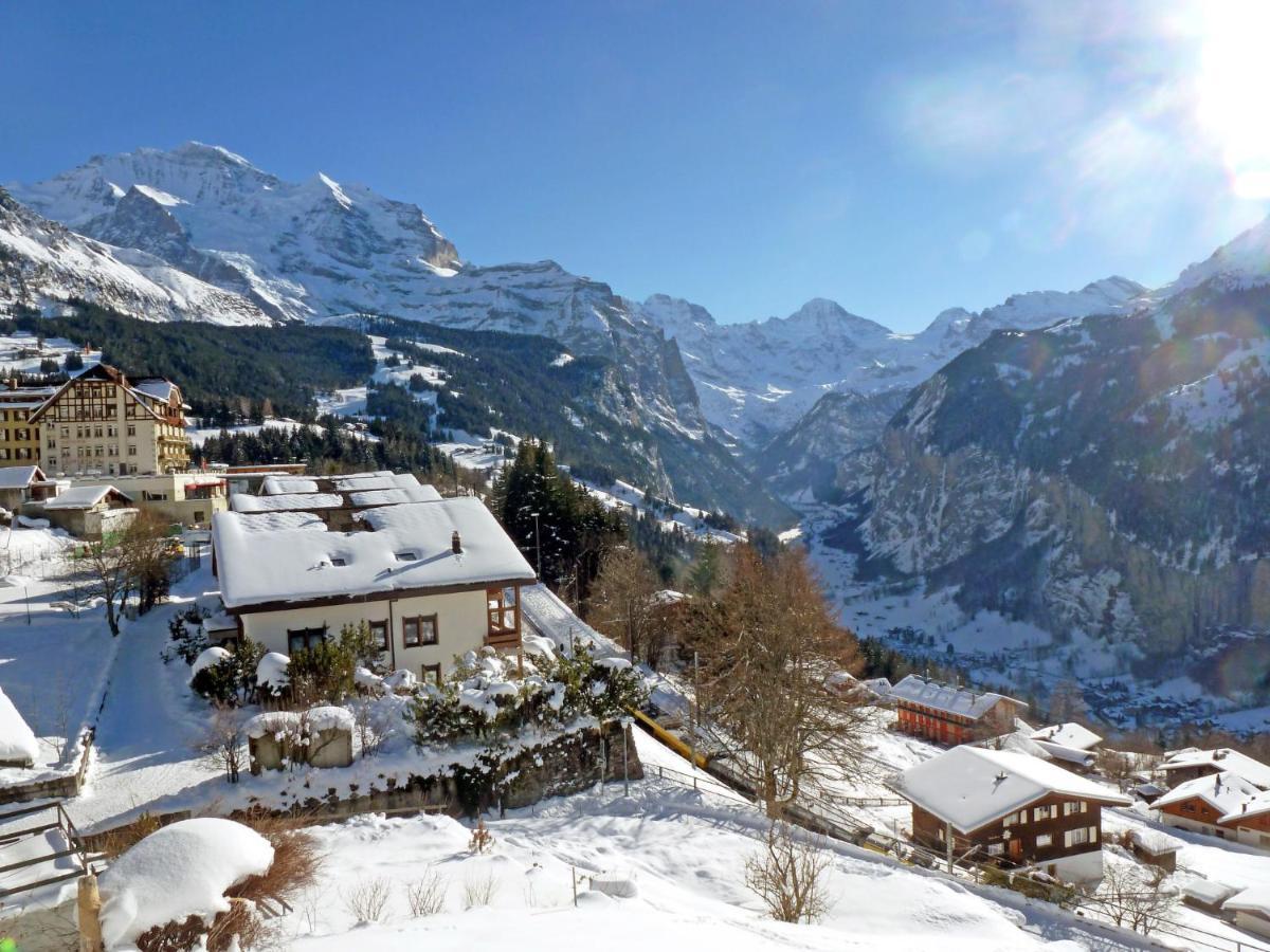 Apartment Gertsch Wengen Exterior foto